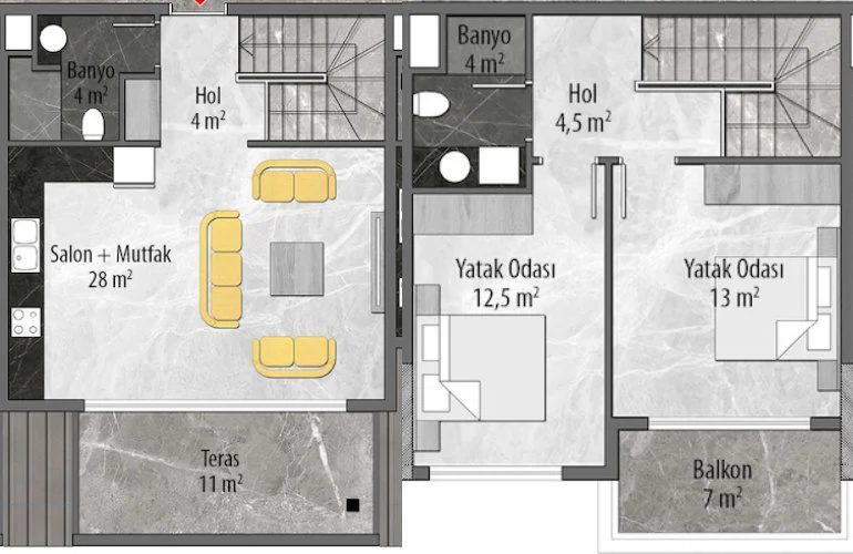 alanya, apartment for sale12a
