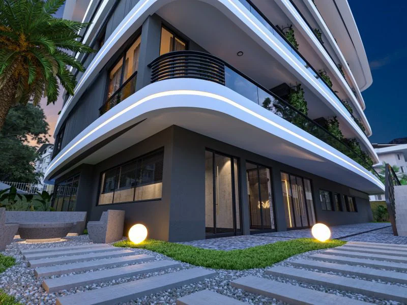 Two-room apartment for sale in Alanya Oba