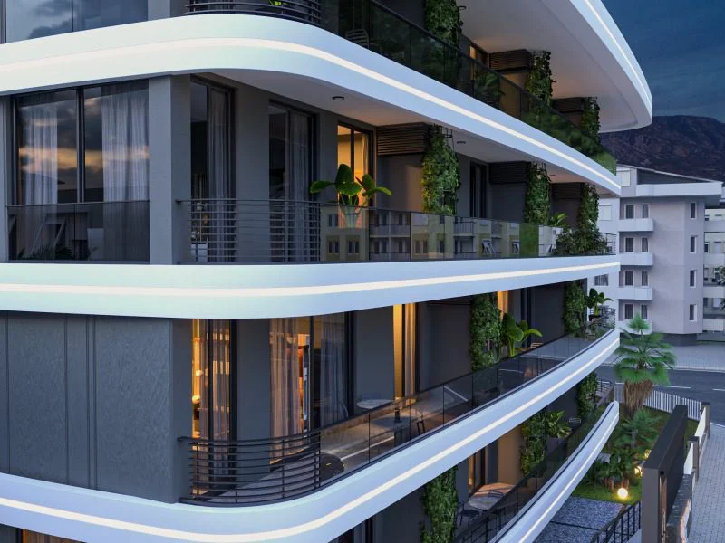 Two-room apartment for sale in Alanya Oba