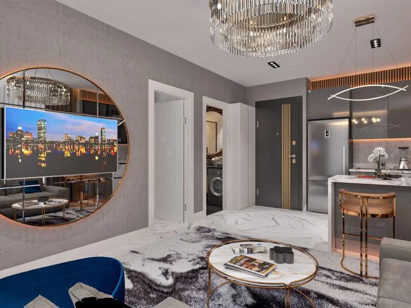 Two-room apartment for sale in Alanya Oba