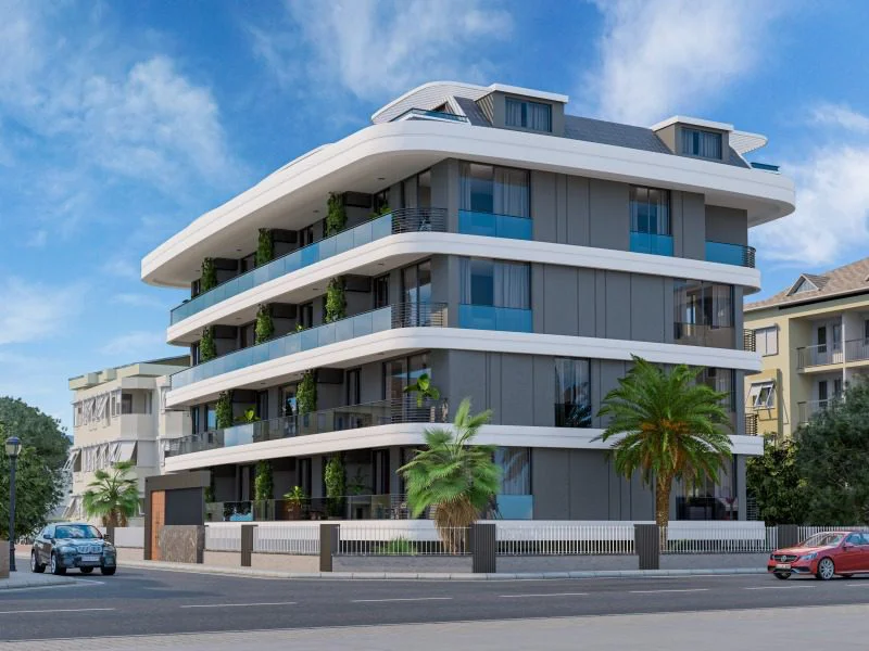 Two-room apartment for sale in Alanya Oba