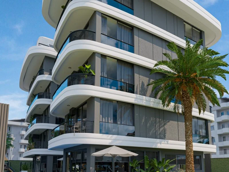 Two-room apartment for sale in Alanya Oba