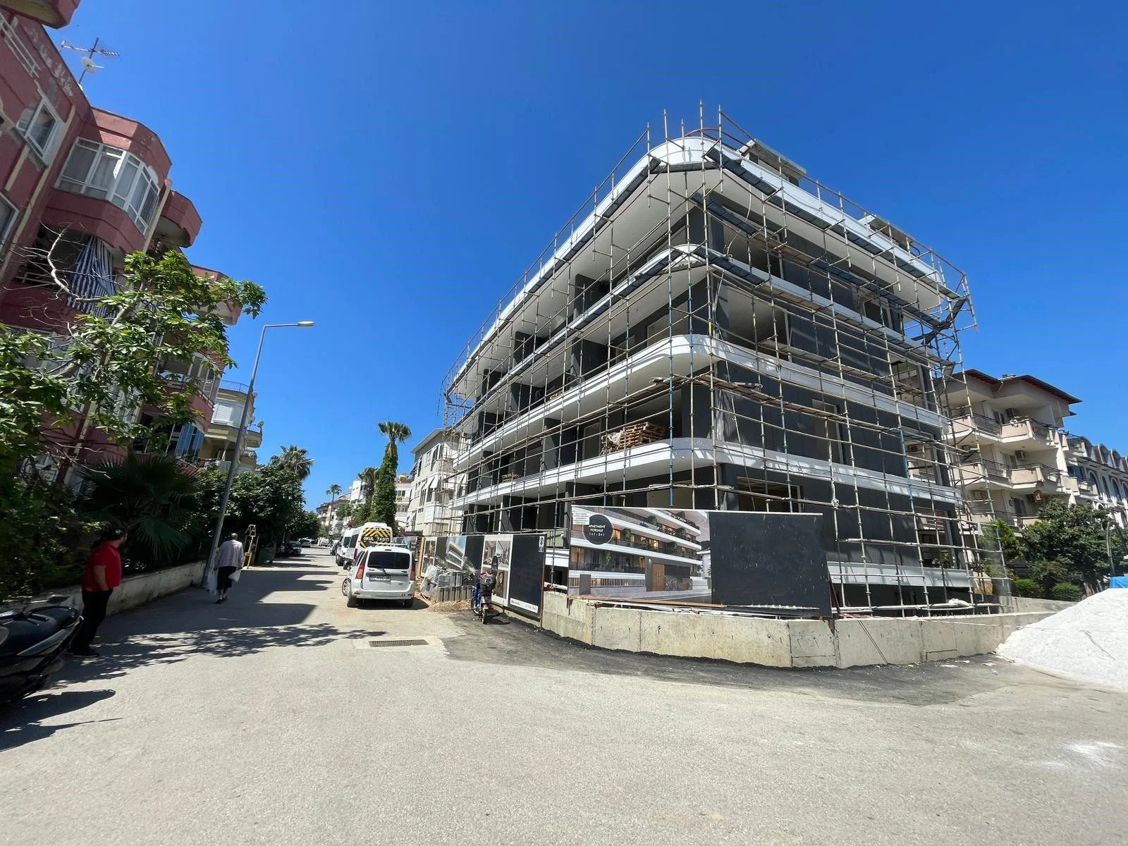Two-room apartment for sale in Alanya Oba