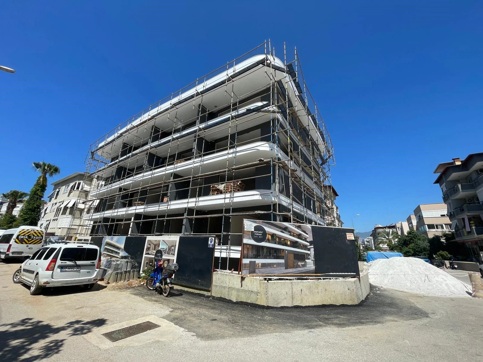 Two-room apartment for sale in Alanya Oba