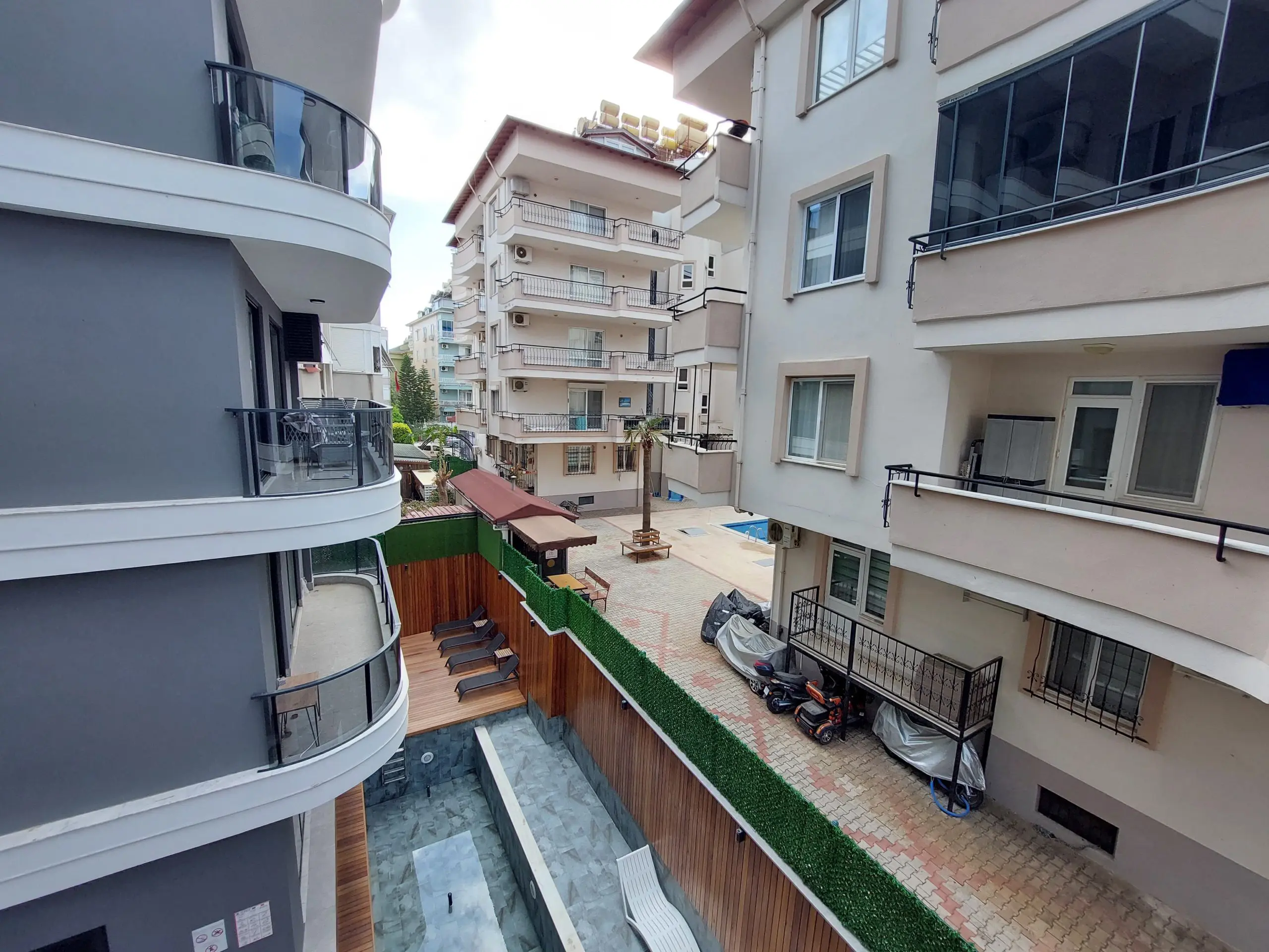 Two-room apartment for sale in Alanya Oba