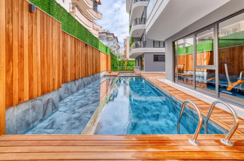 Duplex apartment for sale in Alanya Oba near the beach