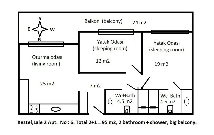 Apartment For Sale In Kestel