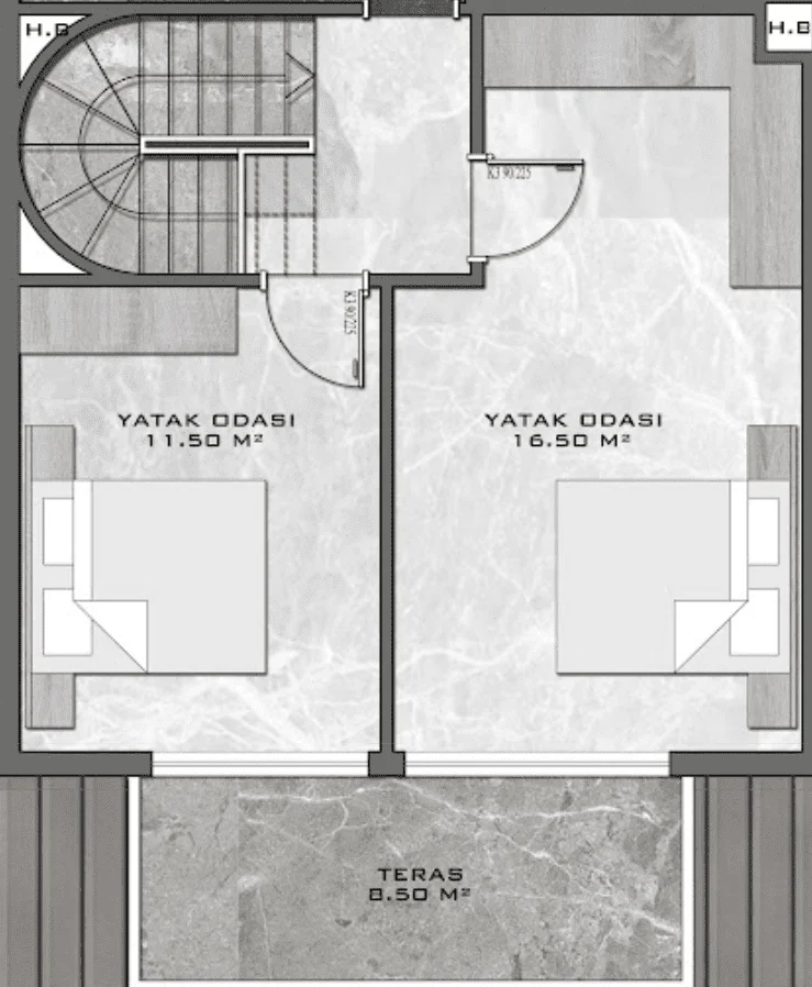 Apartment For Sale In Demirtas (2)