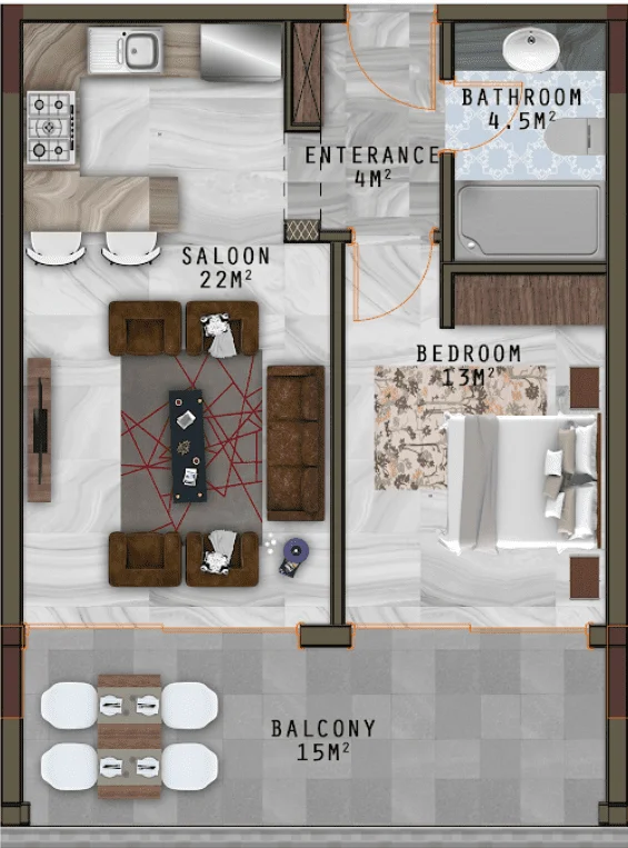 Apartment For Sale In Kargicak (1)