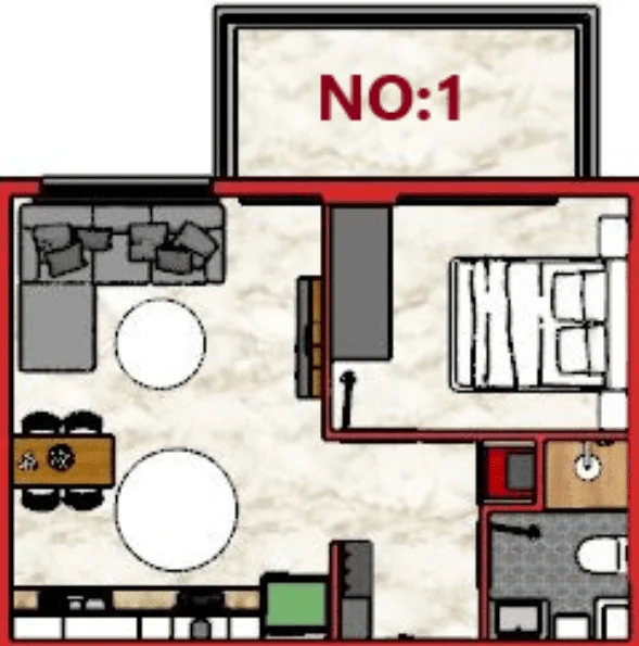 Apartment For Sale In Oba 2436 (3)