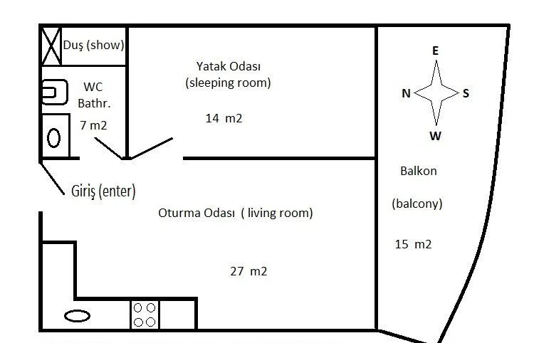 Apartment For Sale In Cikcilli (1)
