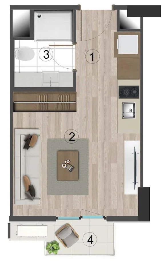 Antalya, apartment for sale0