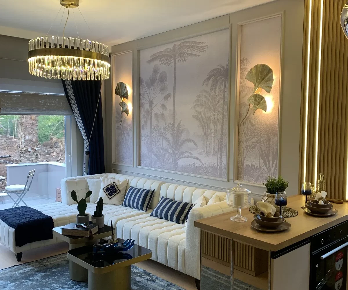 Studio apartment for sale in Mersin Erdemli – exterior view of the 10-story residential complex