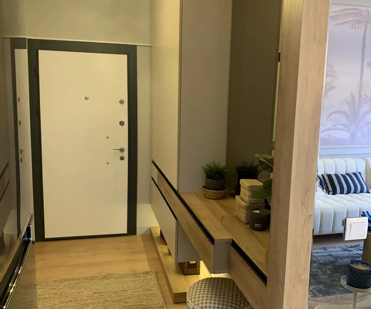 Studio apartment for sale in Mersin Erdemli – exterior view of the 10-story residential complex