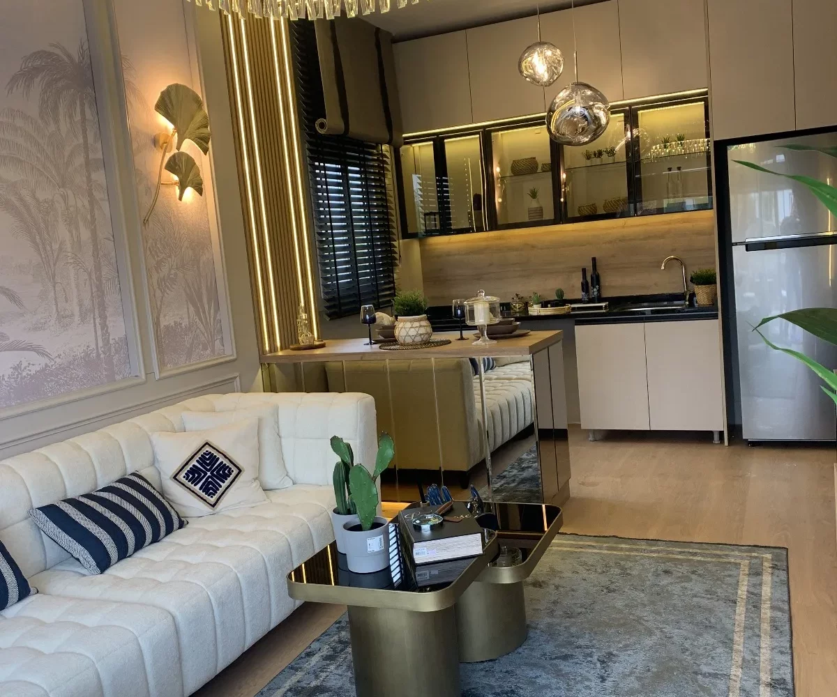 Studio apartment for sale in Mersin Erdemli – exterior view of the 10-story residential complex