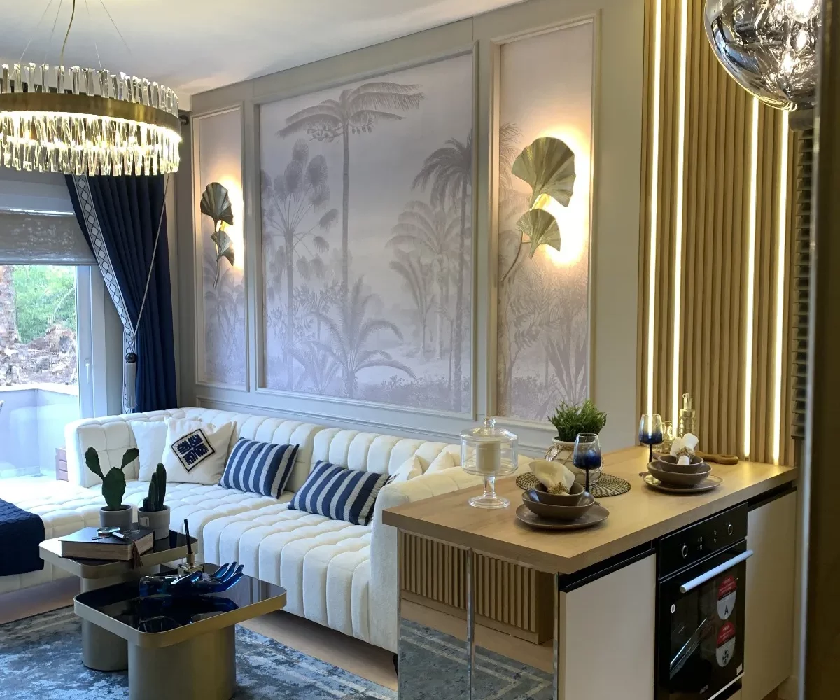 Studio apartment for sale in Mersin Erdemli – exterior view of the 10-story residential complex