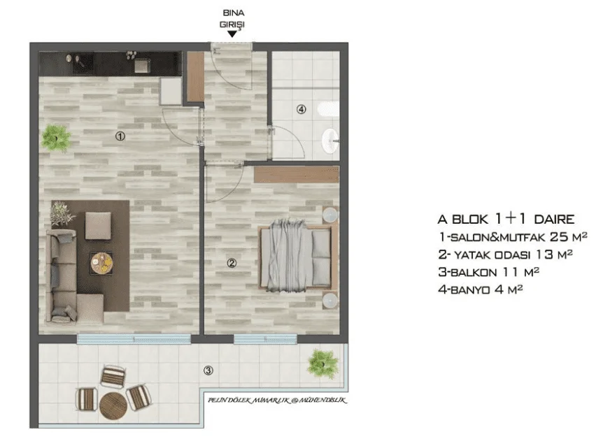 Apartment For Sale In Mersin (1)