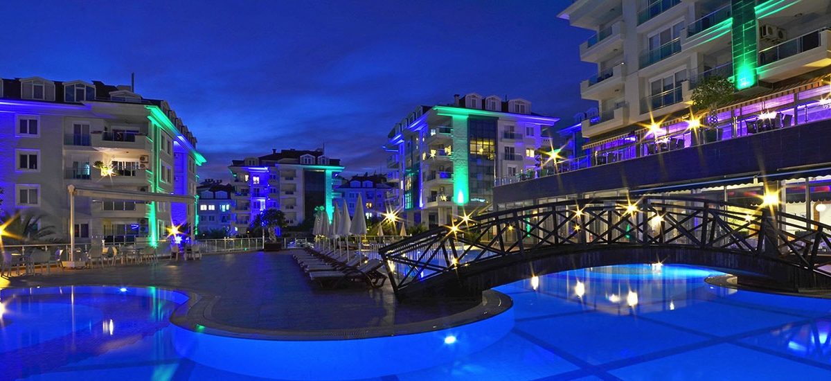 Fully furnished two-room apartment in Alanya Oba for sale