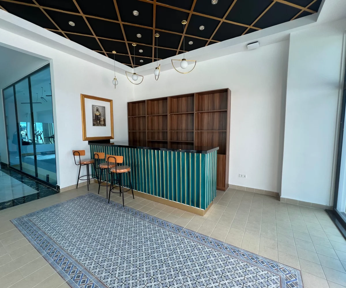 Two-bedroom apartment for sale in Mahmutlar Alanya – exterior view of the residential building in Mahmutlar