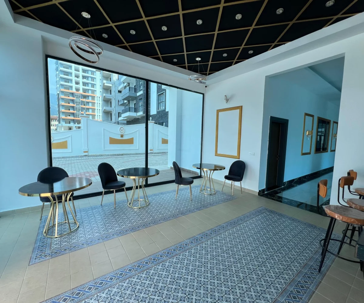 Two-bedroom apartment for sale in Mahmutlar Alanya – exterior view of the residential building in Mahmutlar