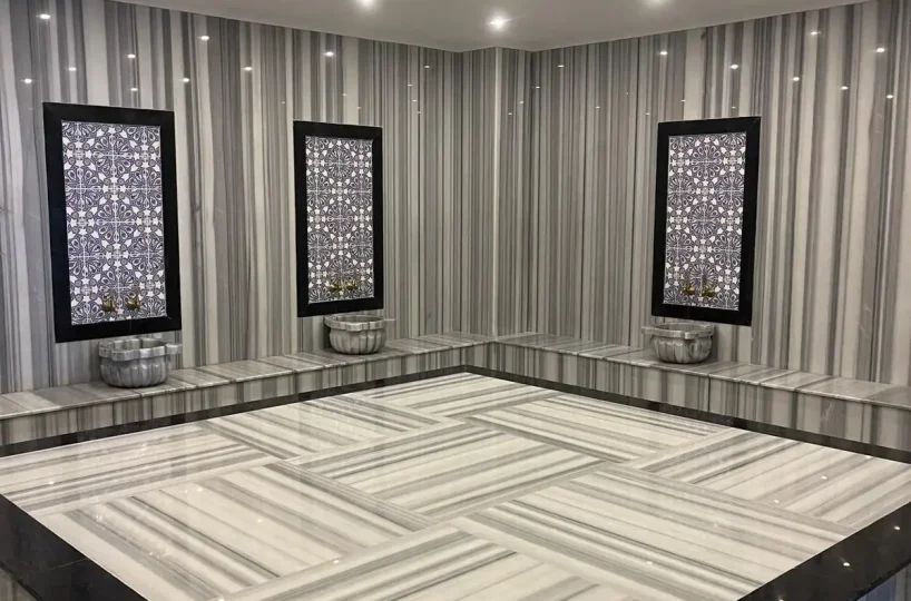 Two-bedroom apartment for sale in Mahmutlar Alanya – exterior view of the residential building in Mahmutlar