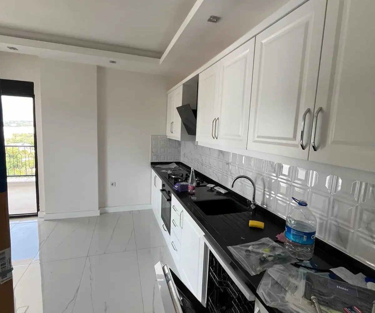 Two-bedroom apartment for sale in Mahmutlar Alanya – exterior view of the residential building in Mahmutlar